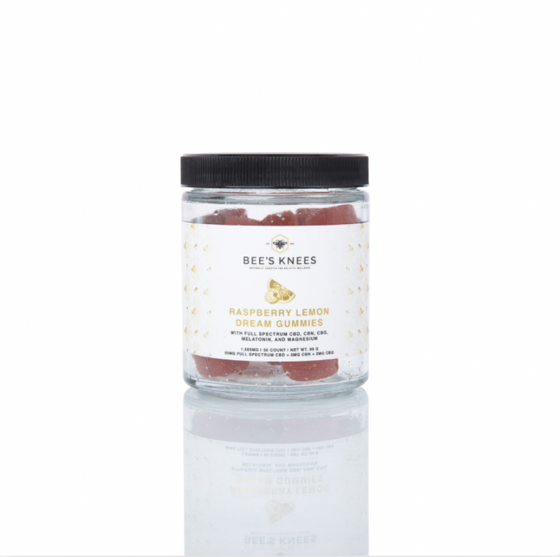 Bee's Knees Wellness Raspberry Lemon Dream Gummies