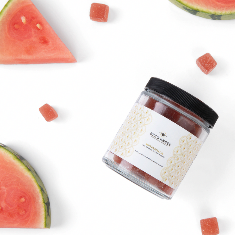 Bee's Knees Wellness Watermelon D8 + CBG Gummy