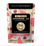 New Gold Naturals 5mg D9 Entourage Gummy - 6 Delicious Flavors