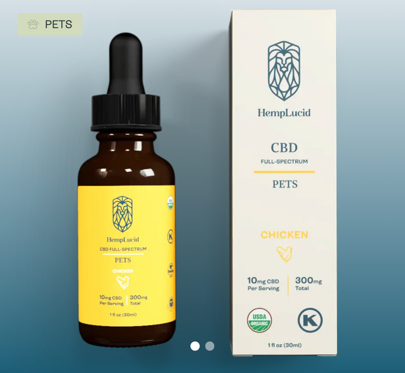 Hemp Lucid Full-Spectrum CBD Pet Tincture