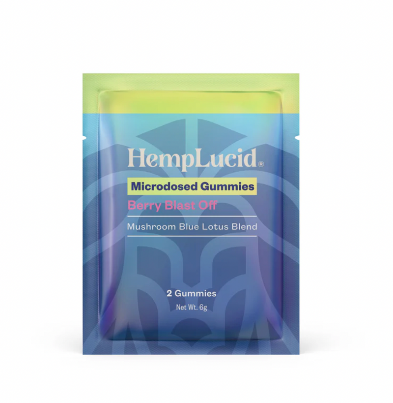 Hemp Lucid Trips Gummies - Blue Lotus and Nootropic Microdose