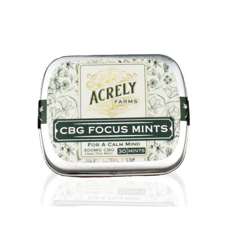 Acrely CBG Focus Mints - 300mg