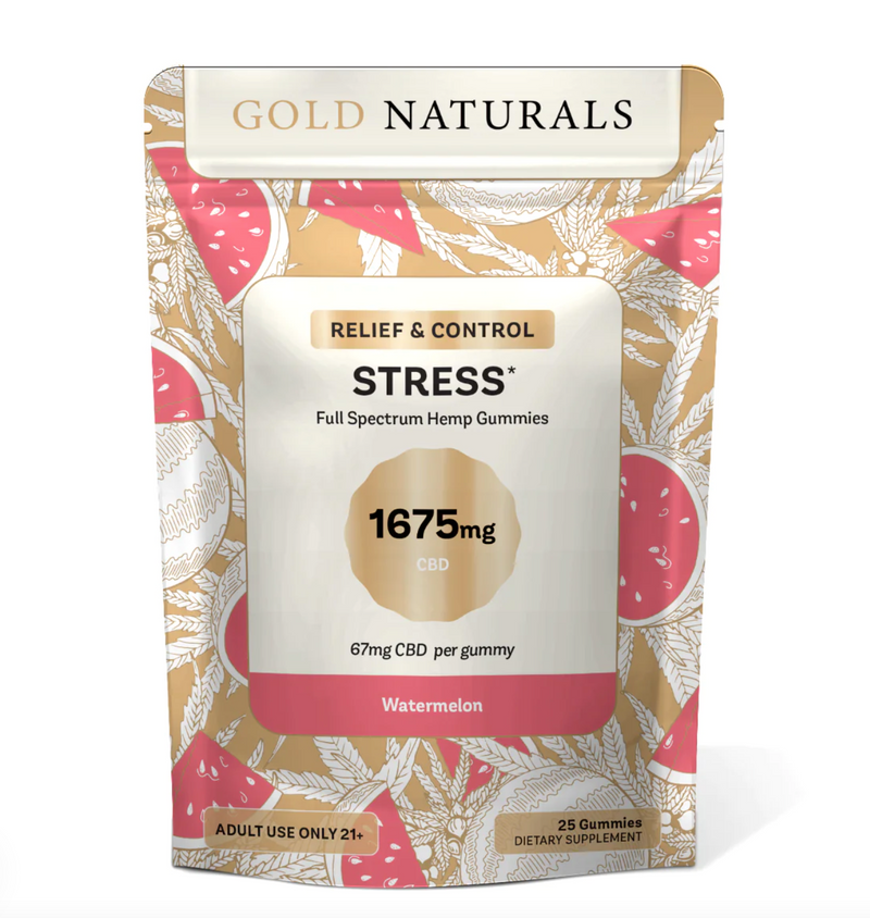 Full Spectrum CBD Stress Gummies - 1675mg