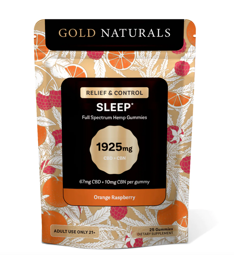 Full Spectrum CBD Sleep Gummies - 1925mg