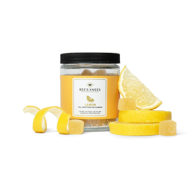 Bee's Knees Wellness Full-Spectrum CBD Lemon Gummies