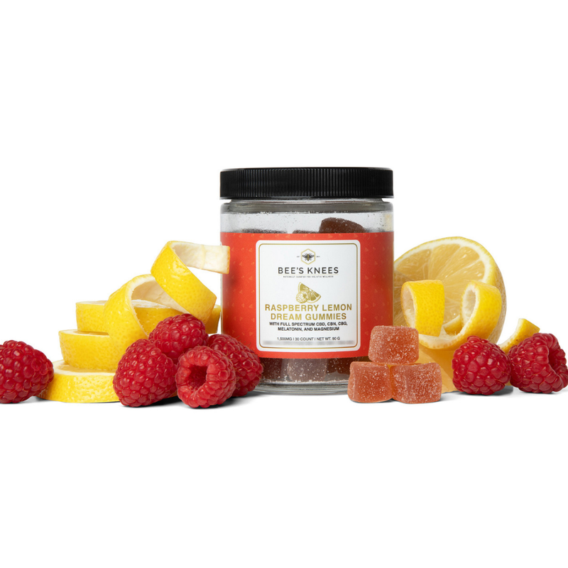 Bee's Knees Wellness Raspberry Lemon Dream Gummies