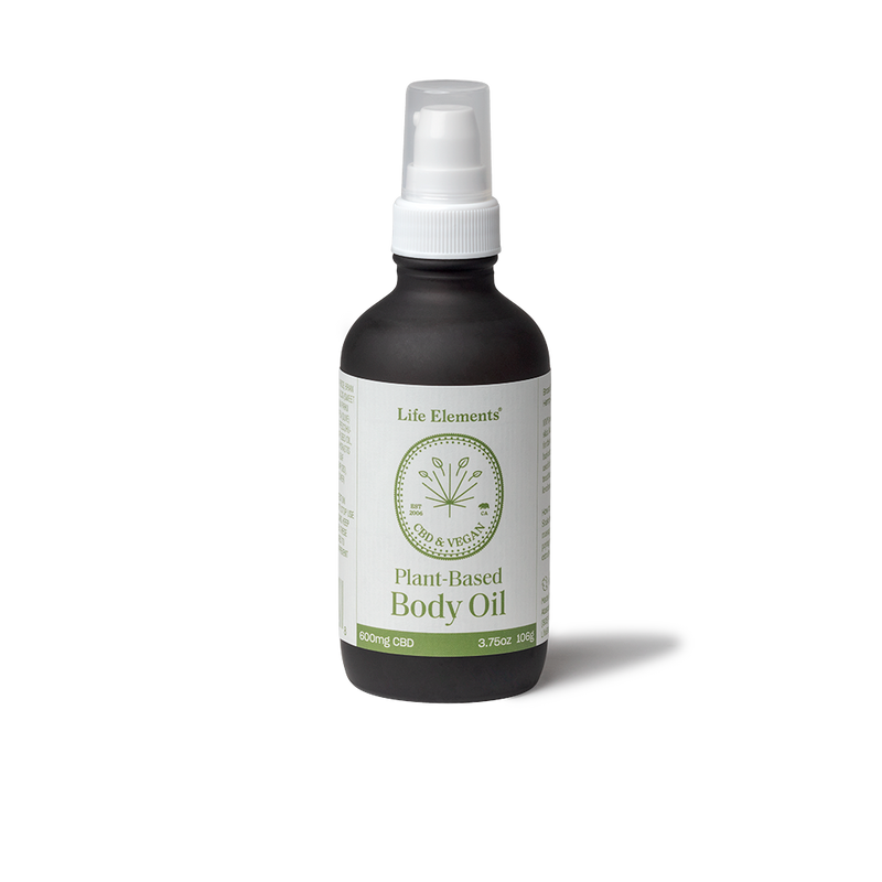 CBD Plant Based Body Oil - 600mg