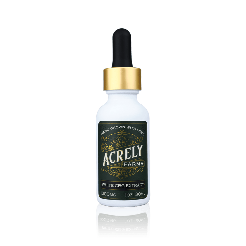 Full Spectrum White CBG Oil - 1000mg