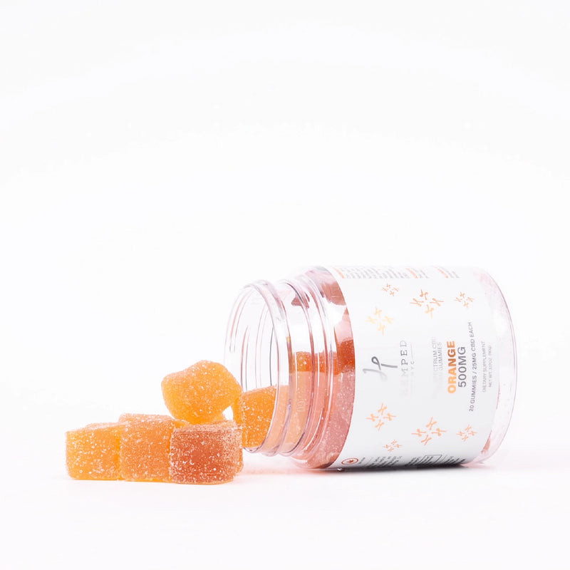 Full Spectrum CBD Orange Gummies 500mg - 750mg